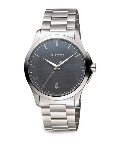 gucci g timeless stainless steel|vintage Gucci stainless steel watch.